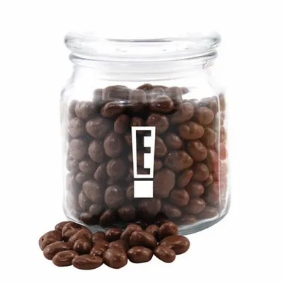 Jar with Choc Covered Raisins - SG400 - Custom Shot Glass Now