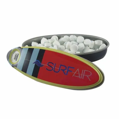Stripe Surfboard Mint Tin - Custom Shot Glass Now