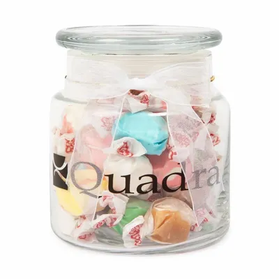 22oz. Glass Jar - Salt Water Taffy - Custom Shot Glass Now