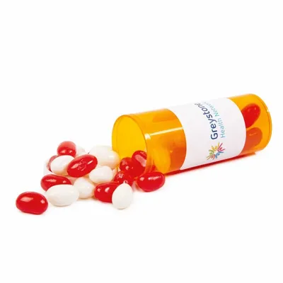 Small Promo Pill Bottles-Jelly Belly® - Custom Shot Glass Now