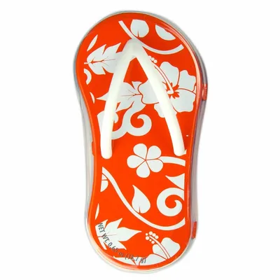 Hibiscus Orange Flip Flop Mint Tin - Custom Shot Glass Now