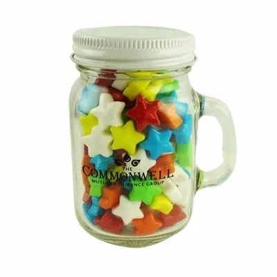 Glass Mini Mason Jars - Starzmania - Custom Shot Glass Now