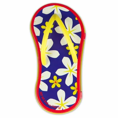 Floral Blue Flip Flop Mint Tin - Custom Shot Glass Now