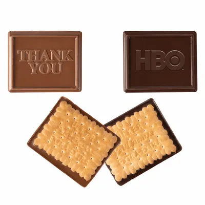 Rectangle Chocolate Cookie - Custom Shot Glass Now