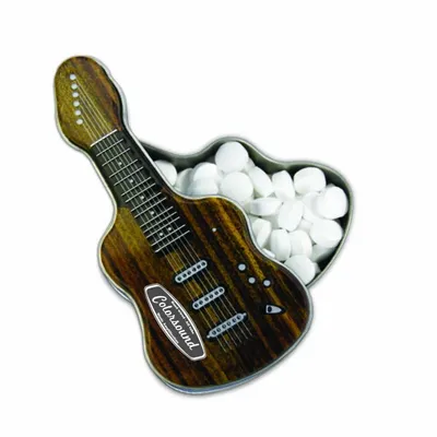 Electric Guitar-Shaped Mint Tin - Custom Shot Glass Now