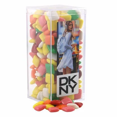 Acrylic Box with Mini Chicklets - Medium - Custom Shot Glass Now