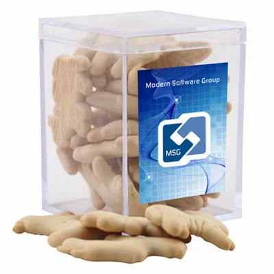 Acrylic Box with Animal Crackers - Small - Custom Shot Glass Now