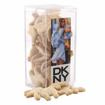 Acrylic Box with Animal Crackers - Medium - Custom Shot Glass Now