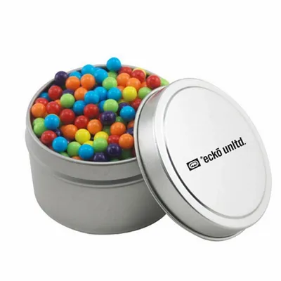 Round Tin with Mini Jawbreakers - SBF3100 - Custom Shot Glass Now