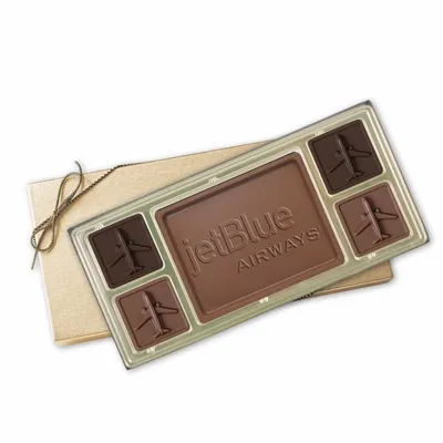 Custom Chocolate Squares Gift Box (6 1/2oz.) - Custom Shot Glass Now