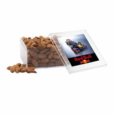 Acrylic Box with Almonds - Large - Custom Shot Glass Now