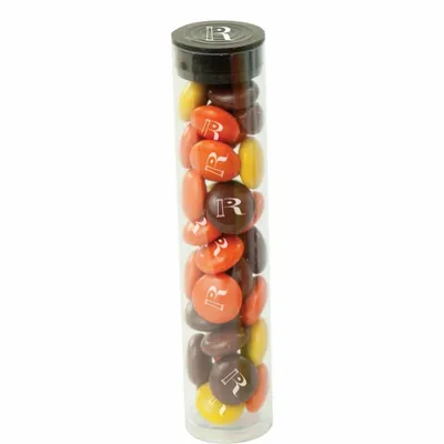 Mini Tube with Imprinted Reese's Pieces - Custom Shot Glass Now