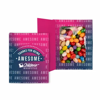 Book Window Box - Gourmet Jelly Beans - Custom Shot Glass Now