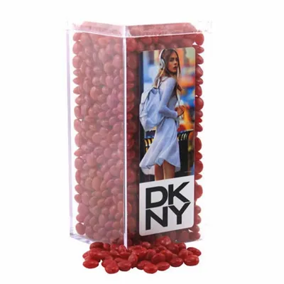 Acrylic Box with Red Hots - Medium - Custom Shot Glass Now