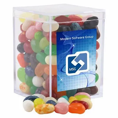Small Acrylic Candy Box with Jelly Belly - Custom Shot Glass Now