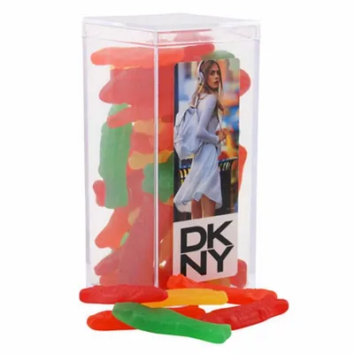 Acrylic Box with Swedish Fish - Medium - Custom Shot Glass Now