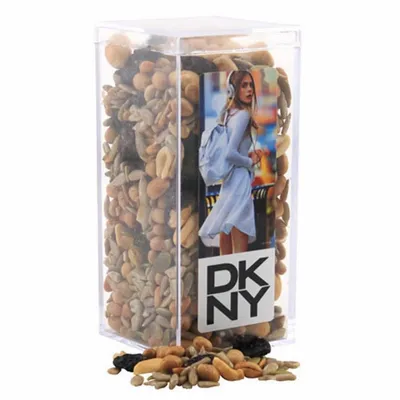 Acrylic Box with Trail Mix - Medium - Custom Shot Glass Now