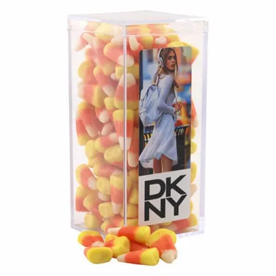 Acrylic Box with Candy Corn - Medium - Custom Shot Glass Now