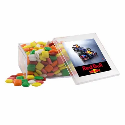 Acrylic Box with Mini Chicklets - Large - Custom Shot Glass Now
