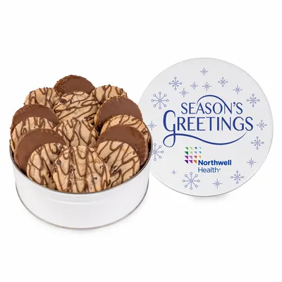 Fresh Beginnings Dreamy Drizzle Chocolate Chip Cookie Tin - Custom Shot Glass Now