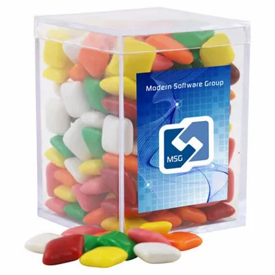 Acrylic Box with Mini Chicklets - Small - Custom Shot Glass Now