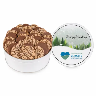 Fresh Beginnings Dreamy Drizzle Chocolate Chip Cookie Tin (Large) - Custom Shot Glass Now