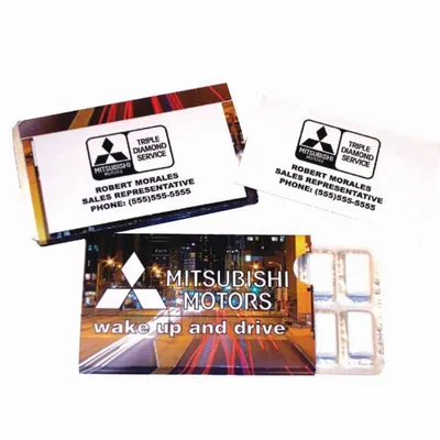 Business Card Gum Pack - Custom Shot Glass Now