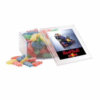 Acrylic Box with Sour Patch Kids - Large - Custom Shot Glass Now