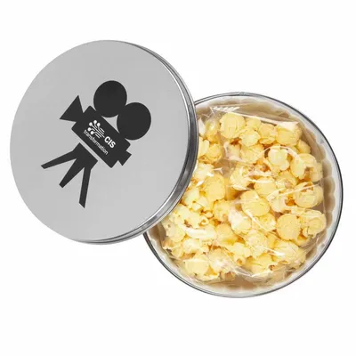 Movie Reel Tin - Butter Popcorn - Custom Shot Glass Now