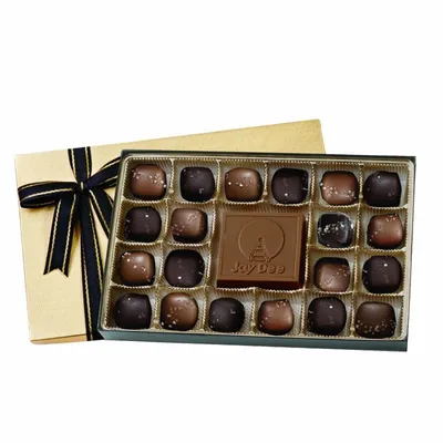20 Piece Sea Salt Caramel Gift Box - Custom Shot Glass Now