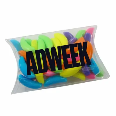 Small Pillow Acetate Box with Assorted Silly Bananas - Custom Shot Glass Now
