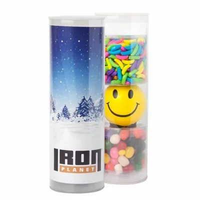 3 Piece Stress Relief Candy Tube - Custom Shot Glass Now