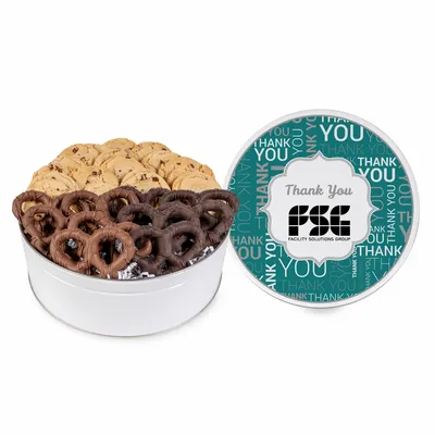 Fresh Beginnings Cookies/Pretzel Combo (Large) - Custom Shot Glass Now