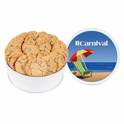 Fresh Beginnings Jewel Chip Cookie Tin (Large) - Custom Shot Glass Now
