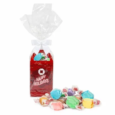 Holiday Gift Tote with Salt Water Taffy - Custom Shot Glass Now