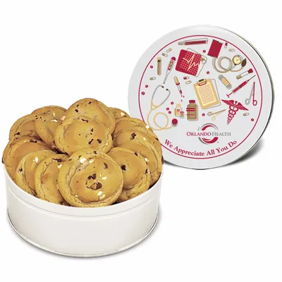 Fresh Beginnings Double Chip Cookie Tin - Custom Shot Glass Now
