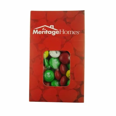 Small Window Box - Chocolate Buttons Imprinted - Custom Shot Glass Now
