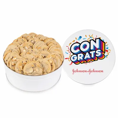 Fresh Beginnings Double Chip Cookie Tin (Large) - Custom Shot Glass Now