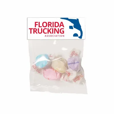Small Header Bags - Salt Water Taffy - Custom Shot Glass Now