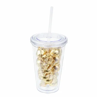 16oz. Tumbler - Twist-Wrapped Truffles - Custom Shot Glass Now