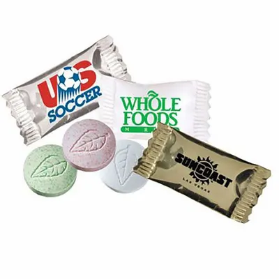 Jumbo Wrapped Cinnamon Mints - Custom Shot Glass Now