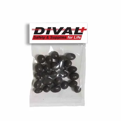 Small Header Bags - Dark Chocolate Espresso Beans - Custom Shot Glass Now