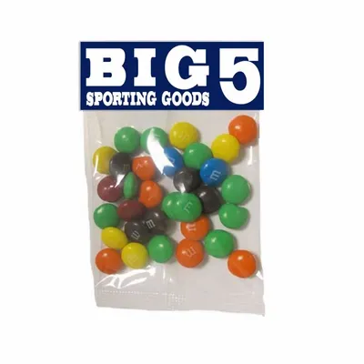 Small Header Bags - M&M's - Custom Shot Glass Now