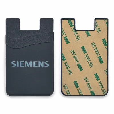 Silicone Phone Wallet Dual Card Holder - Custom Shot Glass Now