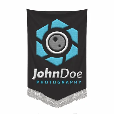 Embroidered Pennant - Custom Shot Glass Now