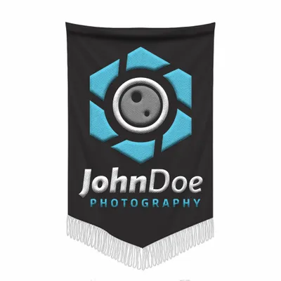 Embroidered Pennant - Custom Shot Glass Now