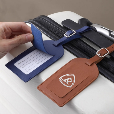 Polyurethane Leather Luggage Tags