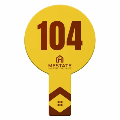 Circle Auction Paddles - Custom Shot Glass Now