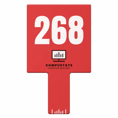 Circle Auction Paddles - Custom Shot Glass Now