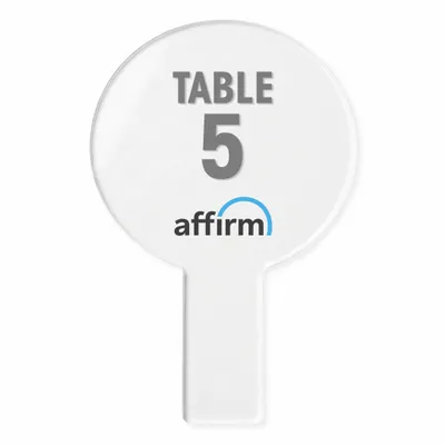 Acrylic Auction Paddles - Custom Shot Glass Now